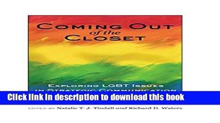 Ebook Coming out of the Closet: Exploring LGBT Issues in Strategic Communication with Theory and