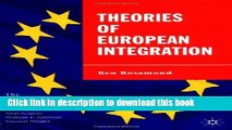 Ebook Theories of European Integration Full Download