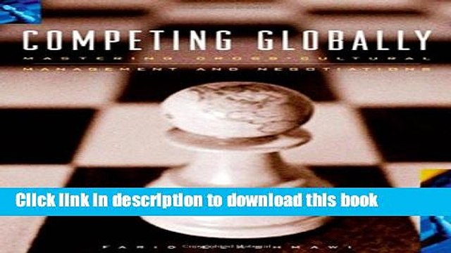 Download Competing Globally (Managing Cultural Differences) E-Book Free