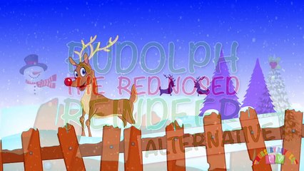RUDLOPH the RED NOSED REINDEER - Alternative and fun lyrics. Christmas Songs
