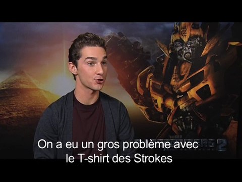 Transformers : La Revanche VOST - L'nterview de Shia LaBeouf, part I