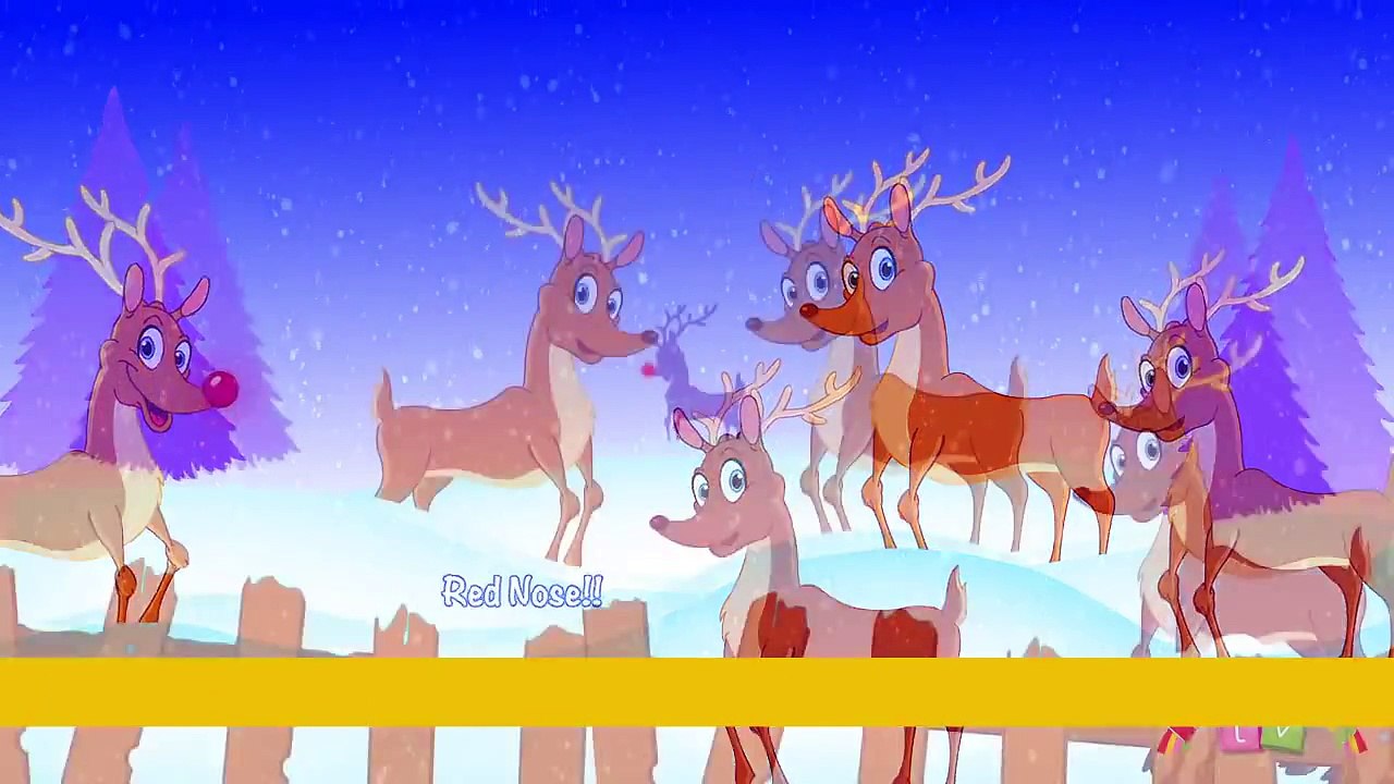 RUDOLPH the RED NOSED REINDEER KARAOKE   Sing-a-long. Christmas Songs