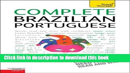 Download Complete Brazilian Portuguese: A Teach Yourself Guide Book Online