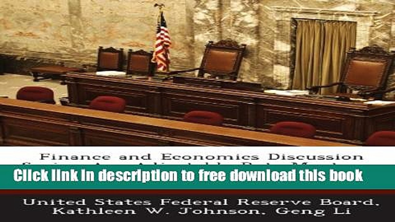 [Full] Finance and Economics Discussion Series: Are Adjustable-Rate Mortgage Borrowers Borrowing