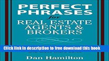 [Full] Perfect Phrases for Real Estate Agents   Brokers Online New