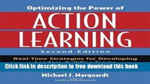 [Full] Optimizing the Power of Action Learning: Real-Time Strategies for Developing Leaders,