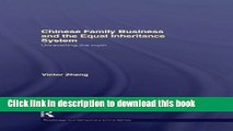 [PDF] Chinese Family Business and the Equal Inheritance System: Unravelling the Myth (Routledge