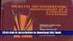 [PDF] Health Information: Management of a Strategic Resource [Full E-Books]