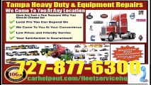 Tampa Mobile heavy duty mechanic equipment Technician repair service