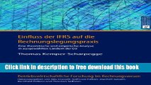 [Full] Einfluss der IFRS auf die Rechnungslegungspraxis: Eine theoretische und empirische Analyse