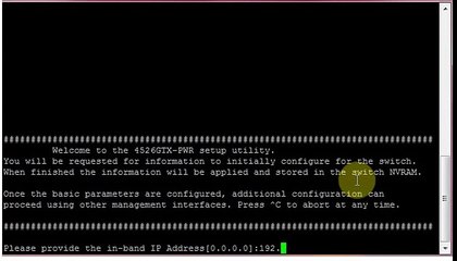 AVAYA ERS ETHERNET ROUTING 2500,3500,4000,5000 SWITCH INITIAL CONFIGURATION