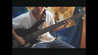 DragonForce - Heroes of Our Time - Bass Cover