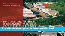 Ebook Probation, Parole, and Community-Based Corrections: Supervision, Treatment, and
