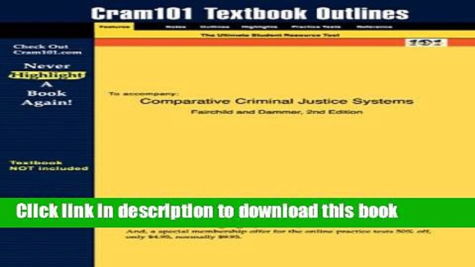 Comparative criminal justice systems 5th edition free pdf
