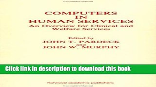 [PDF] Computers In Human Services [Free Books]