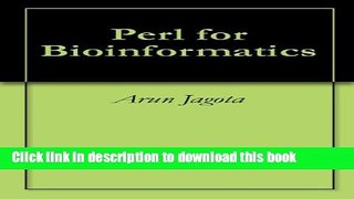 Download Perl for Bioinformatics [Free Books]
