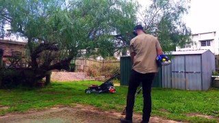 Lawn Mowing in Northern Beaches - Narrabeen - Time Lapse #2