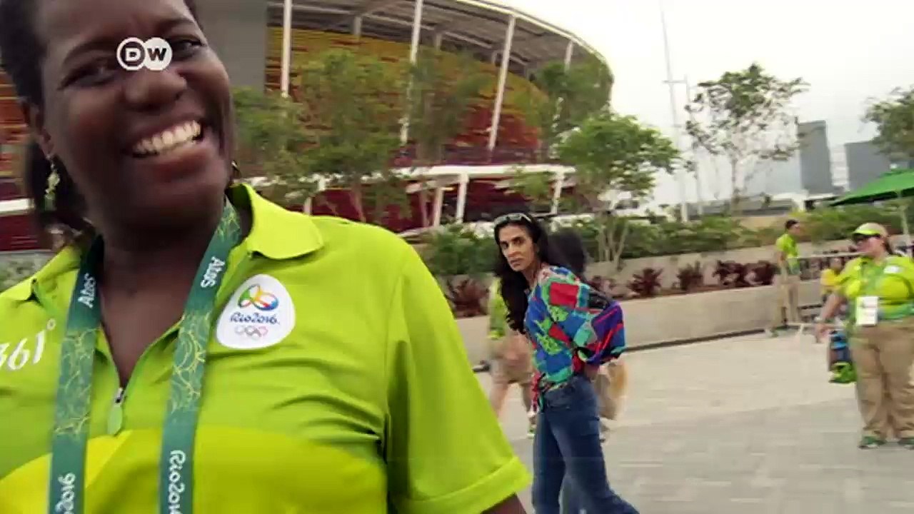 My Olympics - Olympiapark-Schreierin Lucineia | DW Nachrichten