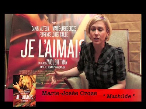 Je l'aimais : Interview vidéo de Marie-Josée Croze et Zabou Breitman