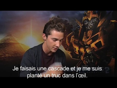 Transformers : La Revanche VOST - L'interview de Shia LaBeouf, part II