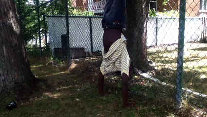 BBOY CAPCOM Handstand push up practice 2 Exercice