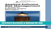 Download Applied Software Risk Management: A Guide for Software Project Managers Book Free