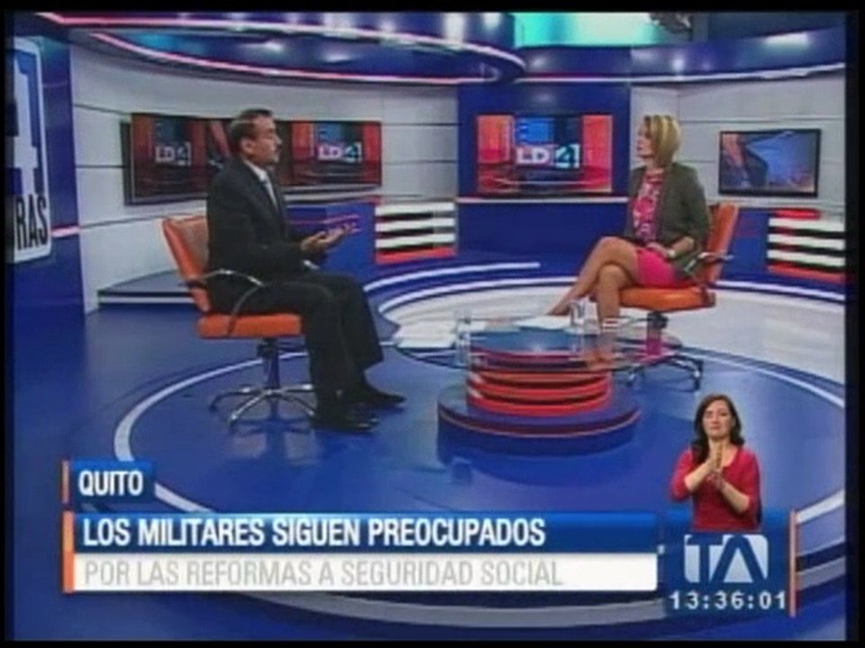 Militares preocupados por las reformas a la seguridad social