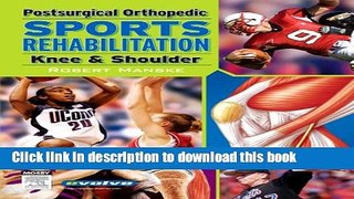 Title : [PDF] Postsurgical Orthopedic Sports Rehabilitation: Knee   Shoulder E-Book Free