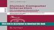 [Popular Books] Human-Computer Interaction. HCI Intelligent Multimodal Interaction Environments:
