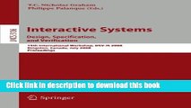 [Popular Books] Interactive Systems. Design, Specification, and Verification: 15th International