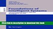 [Popular Books] Foundations of Intelligent Systems: 17th International Symposium, ISMIS 2008