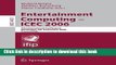 [Popular Books] Entertainment Computing - ICEC 2006: 5th International Conference, Cambridge, UK,
