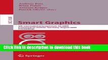 [Popular Books] Smart Graphics: 5th International Symposium, SG 2005, FrauenwÃ¶rth Cloister,