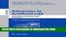 [Popular Books] Advances in Artificial Life: 9th European Conference, ECAL 2007, Lisbon, Portugal,