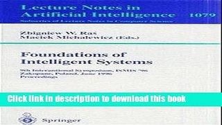 [Popular Books] Foundations of Intelligent Systems: 9th International Symposium, ISMIS 96,