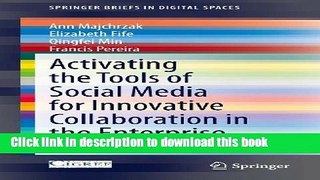 [Popular Books] Activating the Tools of Social Media for Innovative Collaboration in the
