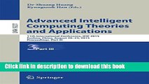 [Popular Books] Advanced Intelligent Computing Theories and Applications: 11th International