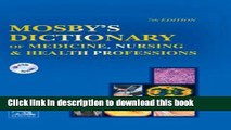 Title : [PDF] Mosby s Dictionary of Medicine, Nursing   Health Professions Book Free