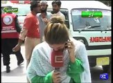 Dunya News Female  Reporter Hina Naseem broke In to tears