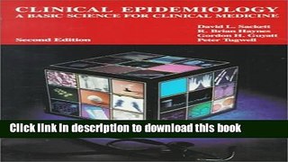 [Popular Books] Clinical Epidemiology Full Online