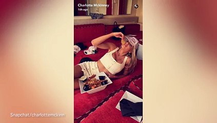 Charlotte McKinney celebrates birthday with friends in Vegas