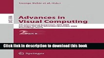 [Popular Books] Advances in Visual Computing: 5th International Symposium, ISVC 2009, Las Vegas,