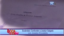 Confunden a Joselyn Salgado con Joselyn Encalada