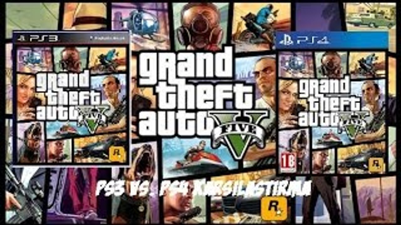 GTA V PS3 vs. PS4 Karşılaştırma