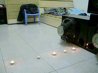 JBL 15吋低音.風吹很遠.DIY 15" Subwoofer box. blow out candles