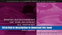[Read PDF] Rapid Assessment of the Acutely Ill Patient Download Free