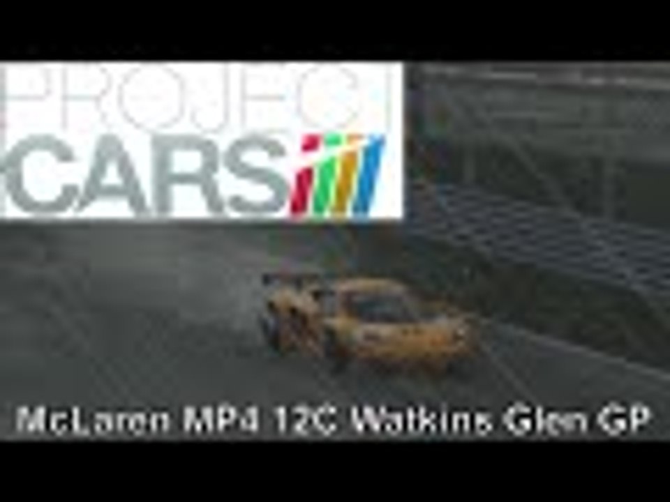 Project Cars Career | US GT3 Championship | McLaren MP4 12C GT3 | Round 2 Race 2 | Watkins Glen GP