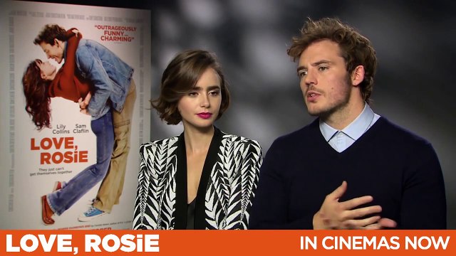 Love, Rosie - Interview Lily Collins & Sam Claflin (VO)