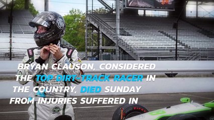 Top dirt-track racer Bryan Clauson dies from crash injuries