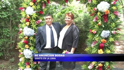 Se anuncian bodas gratis en La Lima